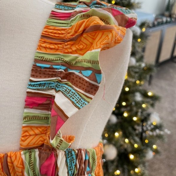 Multi-colored sun dress - Picture 3 of 4